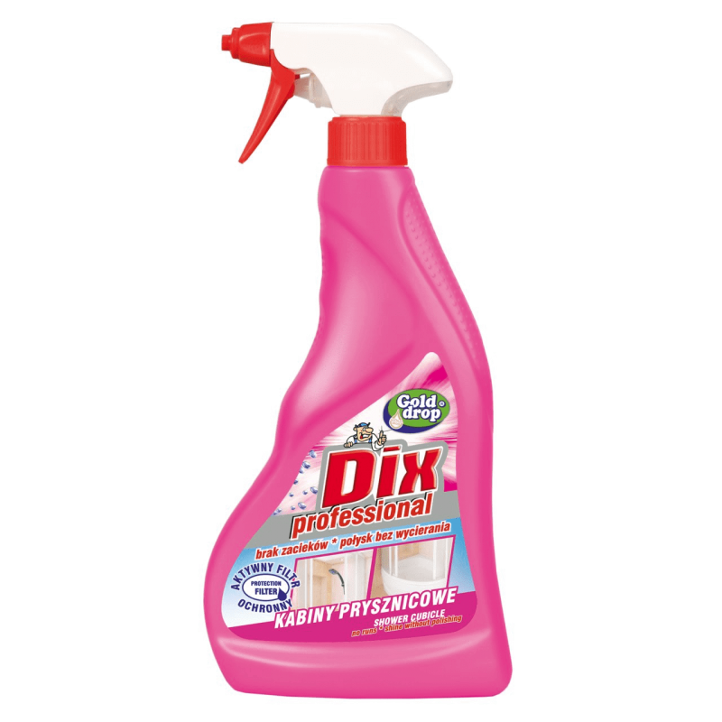 Dix Professional Płyn Do Mycia Kabiny Prysznicowej Spray 500ML